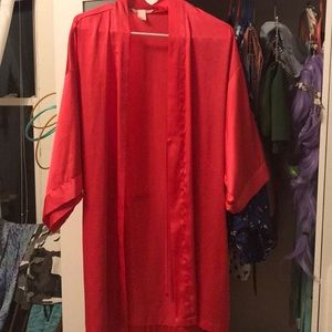 Victoria secret silk robe